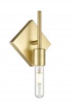 Innovations Lighting 425-1W-SB-LED - Mia - 1 Light - 6 inch - Satin Brass - Sconce