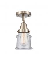 Innovations Lighting 447-1C-SN-G184S - Canton - 1 Light - 6 inch - Brushed Satin Nickel - Flush Mount