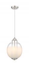 Innovations Lighting 453-3P-SN-G453-10WCL - Fall Brook - 3 Light - 10 inch - Satin Nickel - Pendant