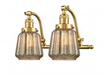 Innovations Lighting 515-2W-SG-G146 - Chatham - 2 Light - 18 inch - Satin Gold - Bath Vanity Light