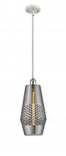 Innovations Lighting 516-1S-WPC-G683-7-LED - Windham - 1 Light - 7 inch - White Polished Chrome - Mini Pendant