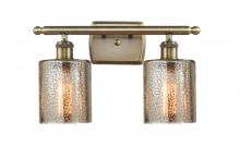 Innovations Lighting 516-2W-AB-G116 - Cobbleskill - 2 Light - 15 inch - Antique Brass - Bath Vanity Light