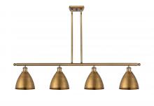 Innovations Lighting 516-4I-BB-MBD-75-BB - Bristol - 4 Light - 48 inch - Brushed Brass - Cord hung - Island Light