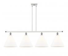 Innovations Lighting 516-4I-WPC-GBC-121-LED - Berkshire - 4 Light - 50 inch - White Polished Chrome - Cord hung - Island Light