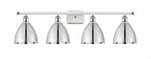 Innovations Lighting 516-4W-WPC-MBD-75-PC - Bristol - 4 Light - 38 inch - White Polished Chrome - Bath Vanity Light