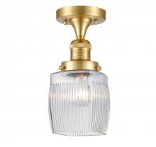 Innovations Lighting 517-1CH-SG-G302 - Colton - 1 Light - 6 inch - Satin Gold - Semi-Flush Mount