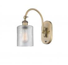 Innovations Lighting 518-1W-BB-G112-LED - Cobbleskill - 1 Light - 5 inch - Brushed Brass - Sconce