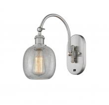 Innovations Lighting 518-1W-SN-G105-LED - Belfast - 1 Light - 6 inch - Brushed Satin Nickel - Sconce