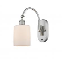 Innovations Lighting 518-1W-SN-G111-LED - Cobbleskill - 1 Light - 5 inch - Brushed Satin Nickel - Sconce