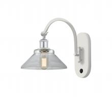 Innovations Lighting 518-1W-WPC-G132-LED - Orwell - 1 Light - 8 inch - White Polished Chrome - Sconce