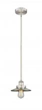 Innovations Lighting 616-1SH-SN-M2-LED - Edison - 1 Light - 8 inch - Brushed Satin Nickel - Cord hung - Mini Pendant