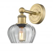 Innovations Lighting 616-1W-BB-G92 - Fenton - 1 Light - 7 inch - Brushed Brass - Sconce