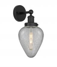 Innovations Lighting 616-1W-BK-G165 - Geneseo - 1 Light - 7 inch - Matte Black - Sconce