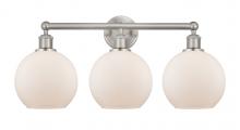 Innovations Lighting 616-3W-SN-G121-8 - Athens - 3 Light - 26 inch - Satin Nickel - Bath Vanity Light