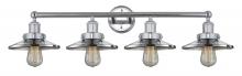 Innovations Lighting 616-4W-PC-M7-PC - Edison - 4 Light - 35 inch - Polished Chrome - Bath Vanity Light