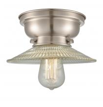 Innovations Lighting 623-1F-SN-G2-LED - Halophane - 1 Light - 9 inch - Brushed Satin Nickel - Flush Mount