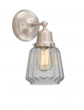 Innovations Lighting 623-1W-SN-G142 - Chatham - 1 Light - 7 inch - Brushed Satin Nickel - Sconce