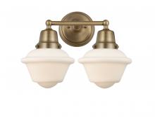 Innovations Lighting 623-2W-BB-G531 - Oxford - 2 Light - 16 inch - Brushed Brass - Bath Vanity Light