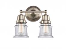 Innovations Lighting 623-2W-SN-G182S - Canton - 2 Light - 13 inch - Brushed Satin Nickel - Bath Vanity Light