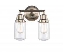 Innovations Lighting 623-2W-SN-G312 - Dover - 2 Light - 13 inch - Brushed Satin Nickel - Bath Vanity Light