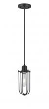 Innovations Lighting 900-1P-BK-CE225-BK-LED - Muselet - 1 Light - 5 inch - Matte Black - Cord hung - Mini Pendant