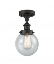 Innovations Lighting 916-1C-OB-G204-6-LED - Beacon - 1 Light - 6 inch - Oil Rubbed Bronze - Semi-Flush Mount