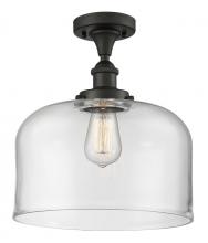 Innovations Lighting 916-1C-OB-G72-L-LED - Bell - 1 Light - 12 inch - Oil Rubbed Bronze - Semi-Flush Mount