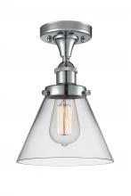 Innovations Lighting 916-1C-PC-G42 - Cone - 1 Light - 8 inch - Polished Chrome - Semi-Flush Mount