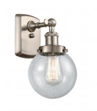 Innovations Lighting 916-1W-SN-G204-6-LED - Beacon - 1 Light - 6 inch - Brushed Satin Nickel - Sconce