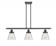 Innovations Lighting 916-3I-BK-G64-LED - Cone - 3 Light - 36 inch - Matte Black - Stem Hung - Island Light