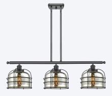 Innovations Lighting 916-3I-BK-G78-CE - Bell Cage - 3 Light - 36 inch - Matte Black - Stem Hung - Island Light