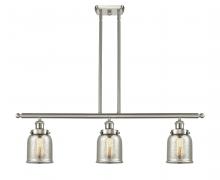 Innovations Lighting 916-3I-SN-G58 - Bell - 3 Light - 36 inch - Brushed Satin Nickel - Stem Hung - Island Light