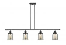 Innovations Lighting 916-4I-BK-G58 - Bell - 4 Light - 48 inch - Matte Black - Stem Hung - Island Light