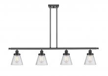 Innovations Lighting 916-4I-BK-G64-LED - Cone - 4 Light - 48 inch - Matte Black - Stem Hung - Island Light