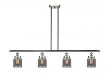 Innovations Lighting 916-4I-SN-G53 - Bell - 4 Light - 48 inch - Brushed Satin Nickel - Stem Hung - Island Light