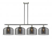 Innovations Lighting 916-4I-SN-G73-L - Bell - 4 Light - 48 inch - Brushed Satin Nickel - Stem Hung - Island Light