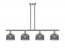 Innovations Lighting 916-4I-SN-G73 - Bell - 4 Light - 48 inch - Brushed Satin Nickel - Stem Hung - Island Light