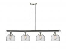 Innovations Lighting 916-4I-SN-G74-LED - Bell - 4 Light - 48 inch - Brushed Satin Nickel - Stem Hung - Island Light