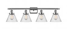 Innovations Lighting 916-4W-PC-G44 - Cone - 4 Light - 38 inch - Polished Chrome - Bath Vanity Light