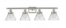 Innovations Lighting 916-4W-SN-G42 - Cone - 4 Light - 38 inch - Brushed Satin Nickel - Bath Vanity Light