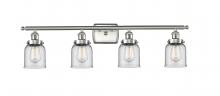 Innovations Lighting 916-4W-SN-G52-LED - Bell - 4 Light - 36 inch - Brushed Satin Nickel - Bath Vanity Light