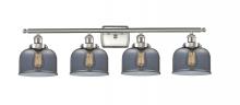 Innovations Lighting 916-4W-SN-G73 - Bell - 4 Light - 38 inch - Brushed Satin Nickel - Bath Vanity Light