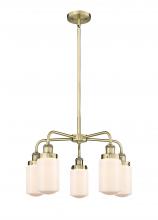 Innovations Lighting 916-5CR-AB-G311 - Dover - 5 Light - 23 inch - Antique Brass - Chandelier