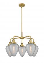 Innovations Lighting 916-5CR-BB-G165 - Geneseo - 5 Light - 25 inch - Brushed Brass - Chandelier