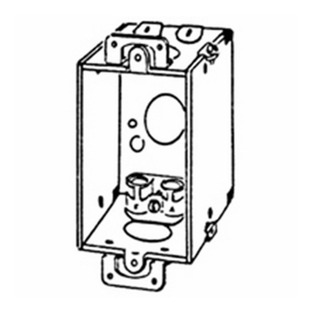 BX SQ CRNR SW 3X2X2-1/2 PLSTR EARS CL13