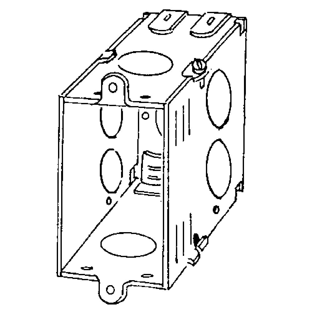 BX SQ CRNR SW 3X2X3-1/2 NL HLS