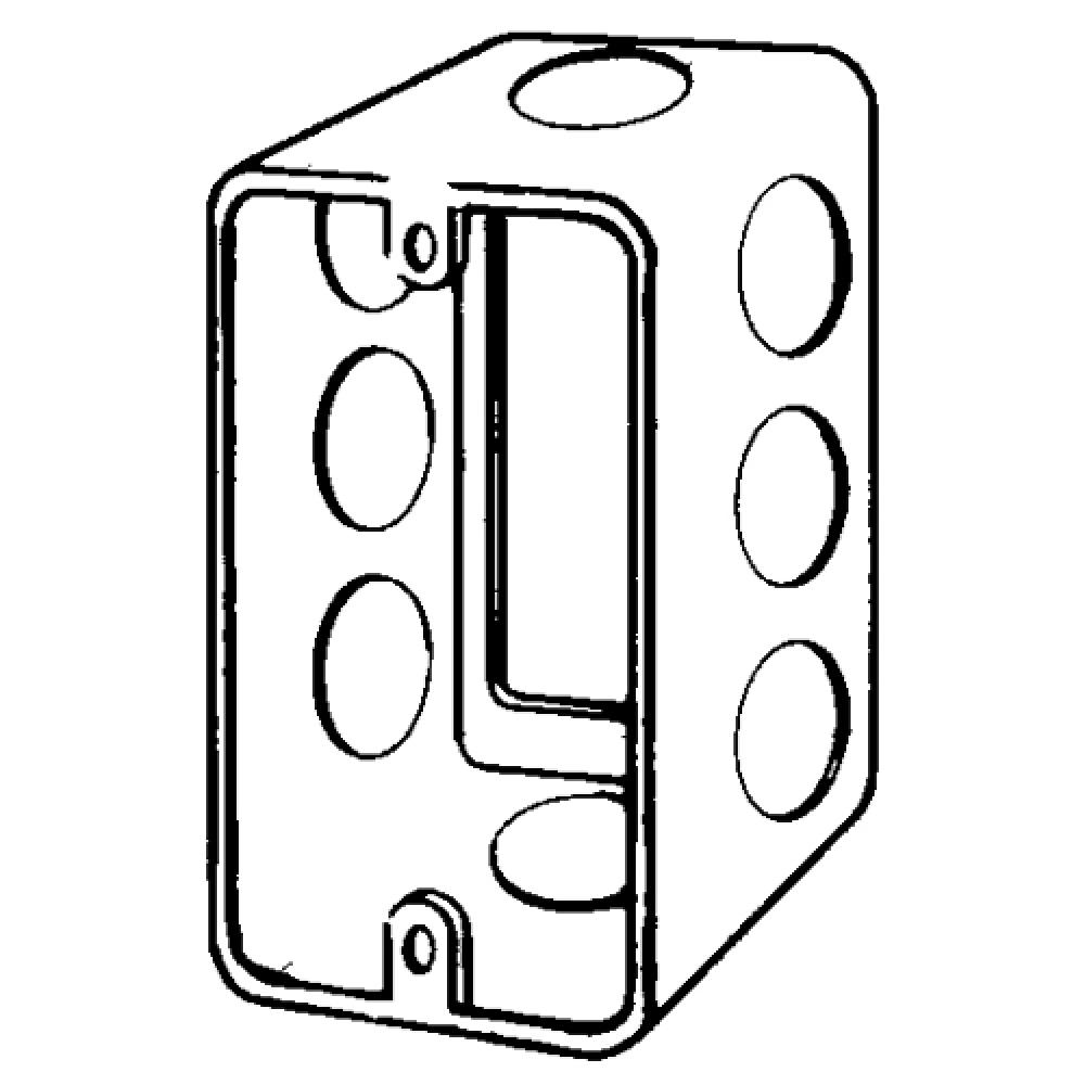 EXT RING 4 X 2-1/8 HANDY BOX