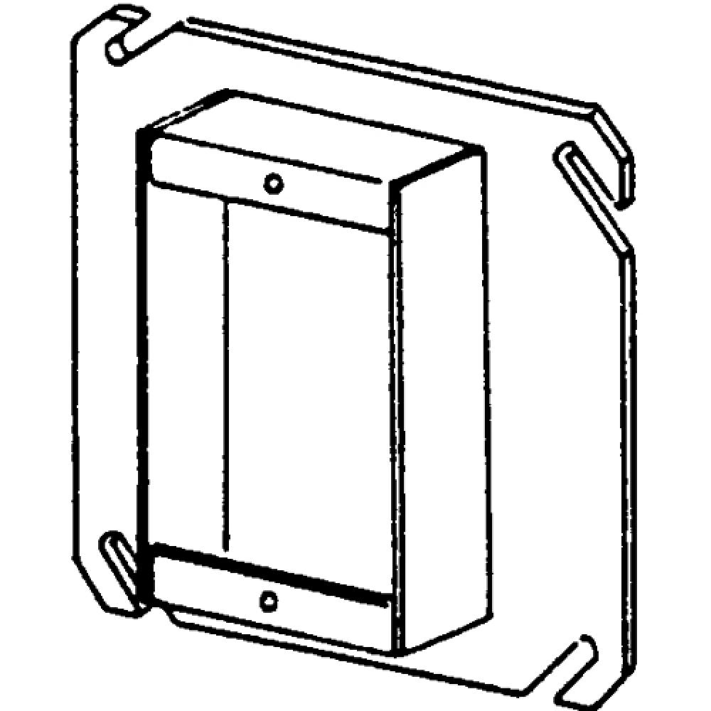 4 IN S CVR 1-1/4 RSD SGL DVC