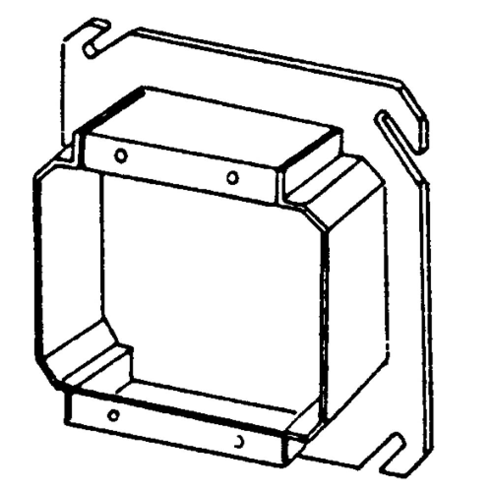 CVR TILE 4 IN SQ 1-1/4 IN RSD 2 DEVICE