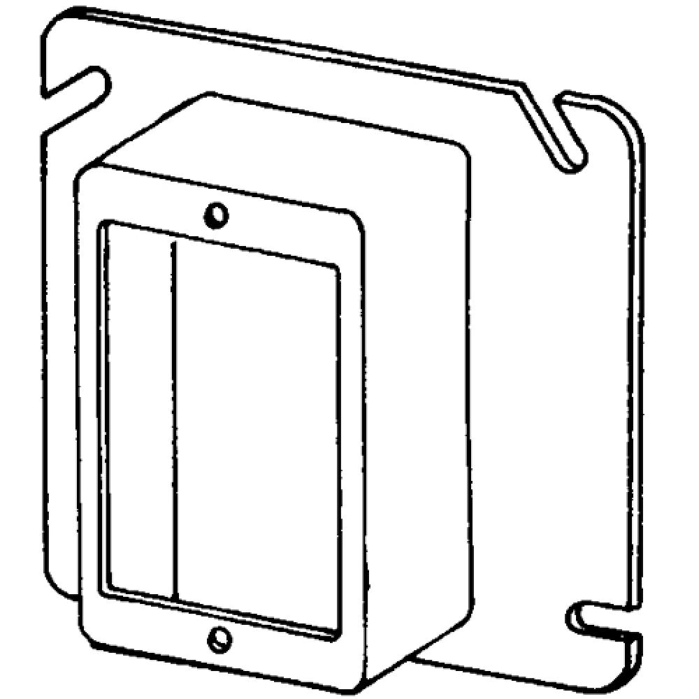 4-11/16 S CVR 1 RSD SGL DVC